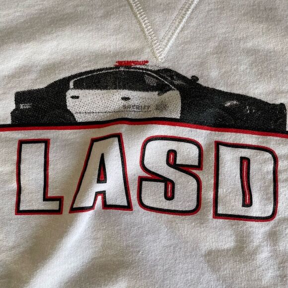 LASD Crewneck Graphic Long Sleeve Sweater Womens Size S - Picture 2 of 5